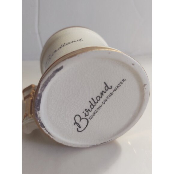 Set of Two Small Hand Painted Gold Gilded Decorative Mugs by Birdland - Picture 14 of 16